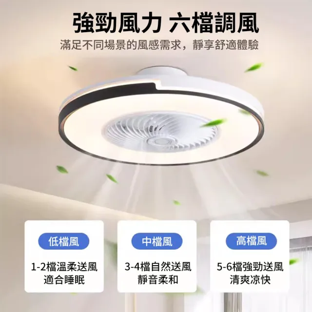 【XINGMU 興沐】110V隱形風扇燈 DC變頻遙控吸頂吊扇燈 客廳臥室適用