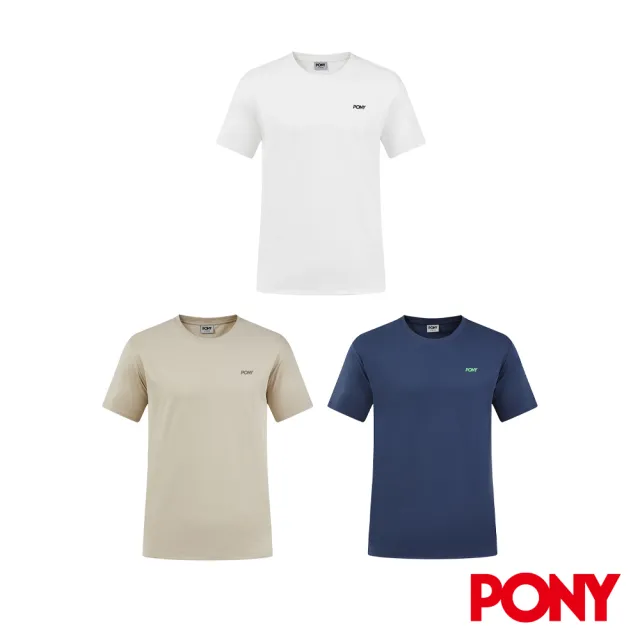【PONY】小空調冰棉T 抑菌抗臭 冰感顆料降溫 山系剪影 男款