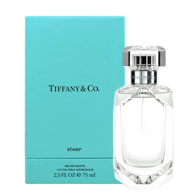 【Tiffany&Co. 蒂芙尼】Sheer 同名晶淬淡香水 75ml(專櫃公司貨)