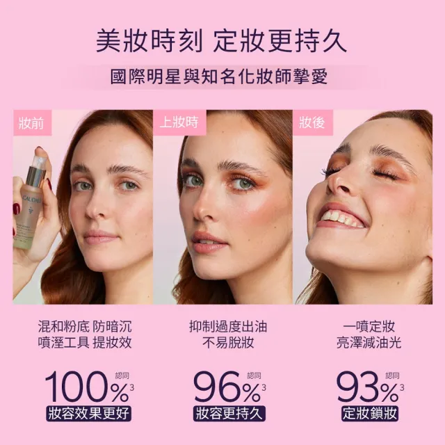 【CAUDALIE 歐緹麗】葡萄籽活膚化妝水 30ml(皇后水 保濕 養膚 定妝噴霧 女神光)