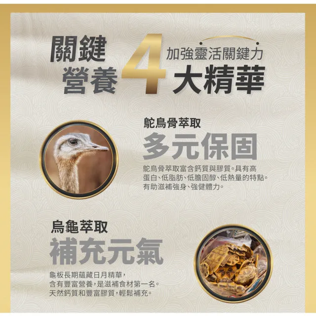 【YM BIOMED 陽明生醫】龜鹿鴕鳥土龍原膠(10入/盒 滋補強身、關鍵維持、膠質、鈣)