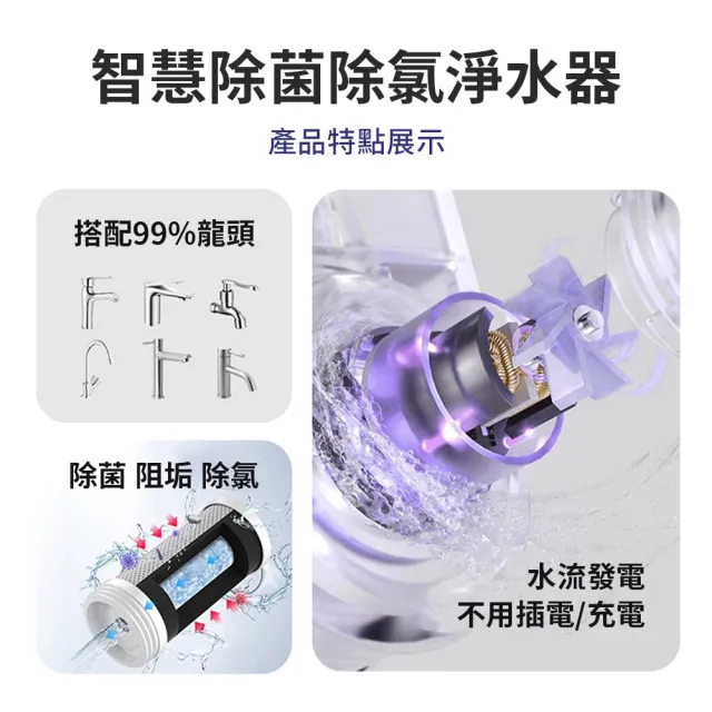 【mimax 米覓】智慧除菌除氯淨水器(淨水器 紫外線抑菌 除氯阻垢 小米生態鏈)