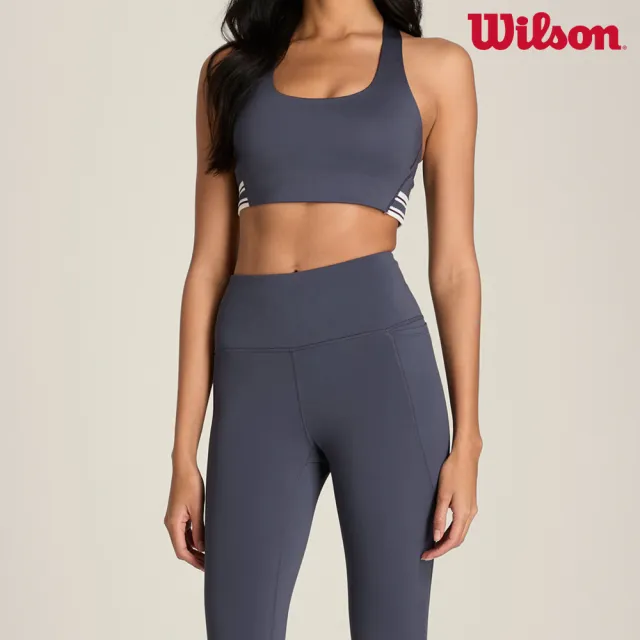 【WILSON】Advantage Tennis Tight 女款 服飾 長褲 瑜珈褲 緊身褲 leggings 灰色 WE00124G018001