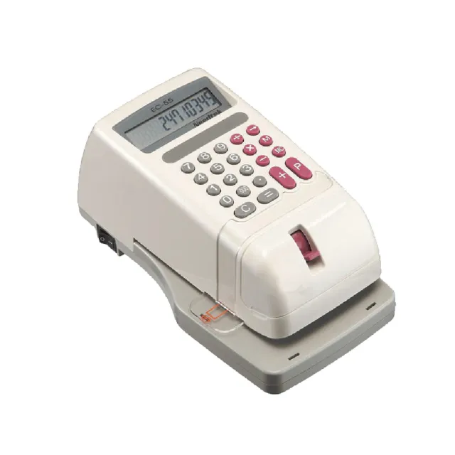 【NEEDTEK 優利達】官方直營 EC-55 中文支票機-國字中文款(內含專用墨球)