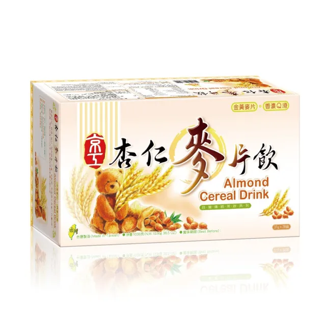 【京工】杏仁麥片飲(37gx28包/盒)
