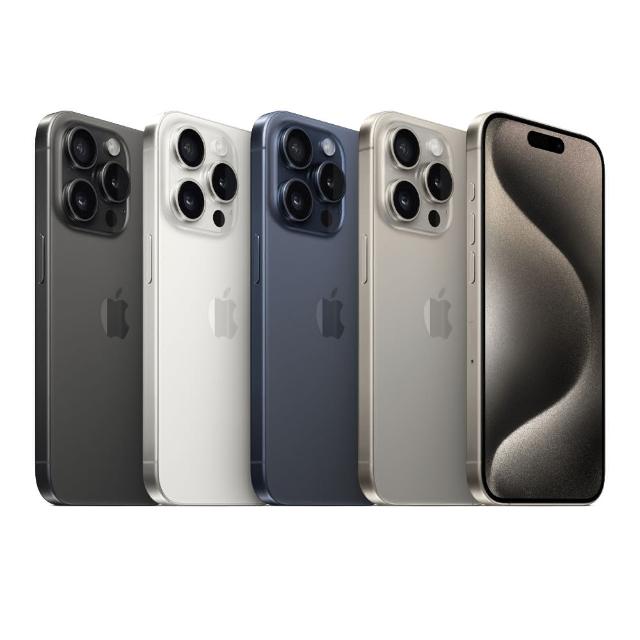 【Apple】A級福利品 iPhone 15 Pro Max 256G 6.7吋(贈充電組+玻璃貼+保護殼)