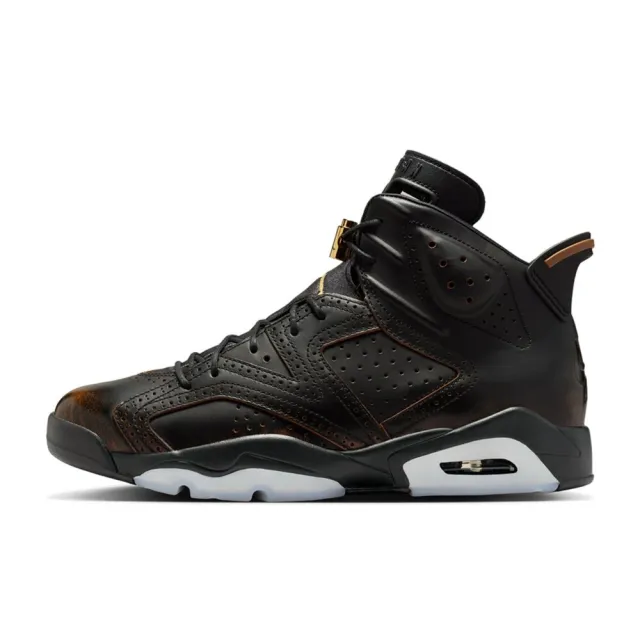 【NIKE 耐吉】Air Jordan 6 Retro 玄武 復古 神獸 皮革 休閒鞋 運動鞋 男鞋 IR7572-220