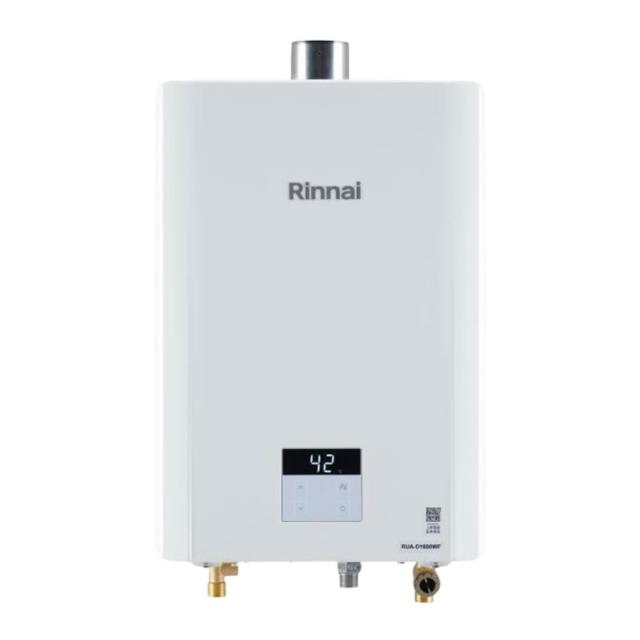 【林內】屋內大廈型強制排氣熱水器16L(RUA-D1600WF基本安裝)