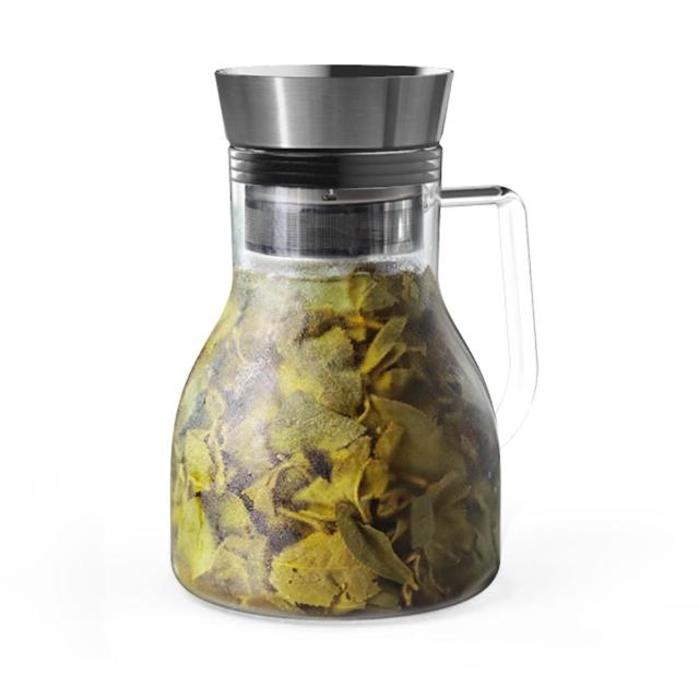 【Driver】甘丹茶壺-1000ml(專利設計 茶具 泡茶壺 熱茶壺 沏茶壺 冷泡茶 耐熱玻璃壺)