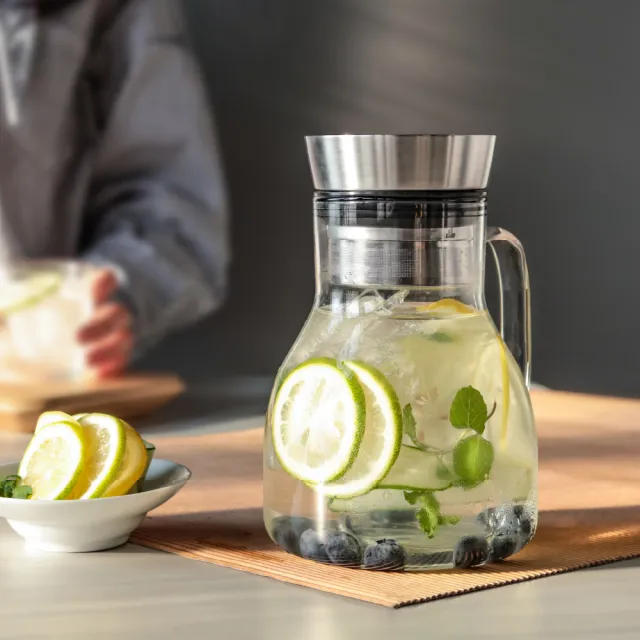 【Driver】甘丹茶壺-1000ml(專利設計 茶具 泡茶壺 熱茶壺 沏茶壺 冷泡茶 耐熱玻璃壺)