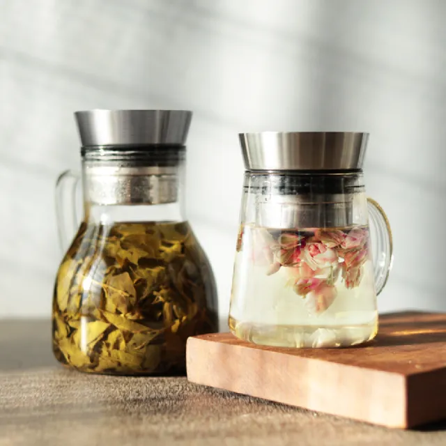 【Driver】甘丹茶壺-1000ml(專利設計 茶具 泡茶壺 熱茶壺 沏茶壺 冷泡茶 耐熱玻璃壺)