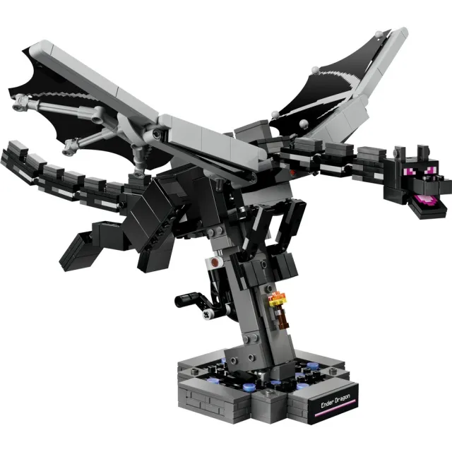 【LEGO 樂高】Minecraft 21595 終界龍(麥塊 創意力遊戲 禮物 玩具)