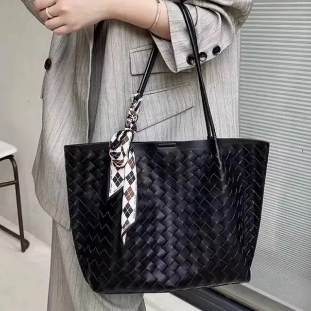 【EMMA SUE】雙11 大包 女生包包 子母包 大容量 包包 肩背包 托特包 單肩包 編織包 側背包 手提 