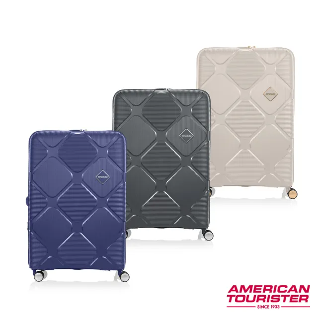 【AMERICAN TOURISTER 美國旅行者】30吋 INSTAGON 可擴充大容量輕量PP避震輪行李箱/旅行箱(多色可選)