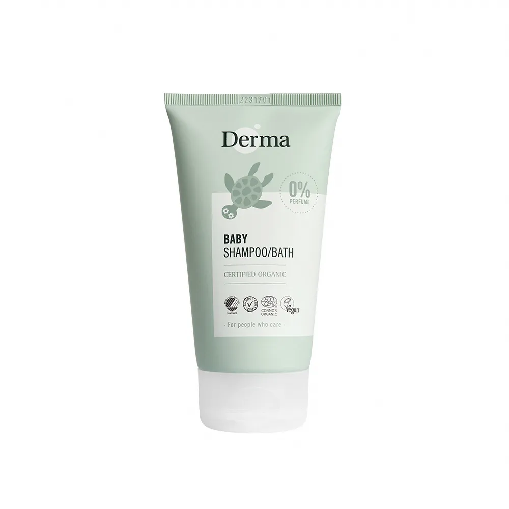【Derma 丹麥德瑪】寶寶有機洗髮沐浴露 150ml