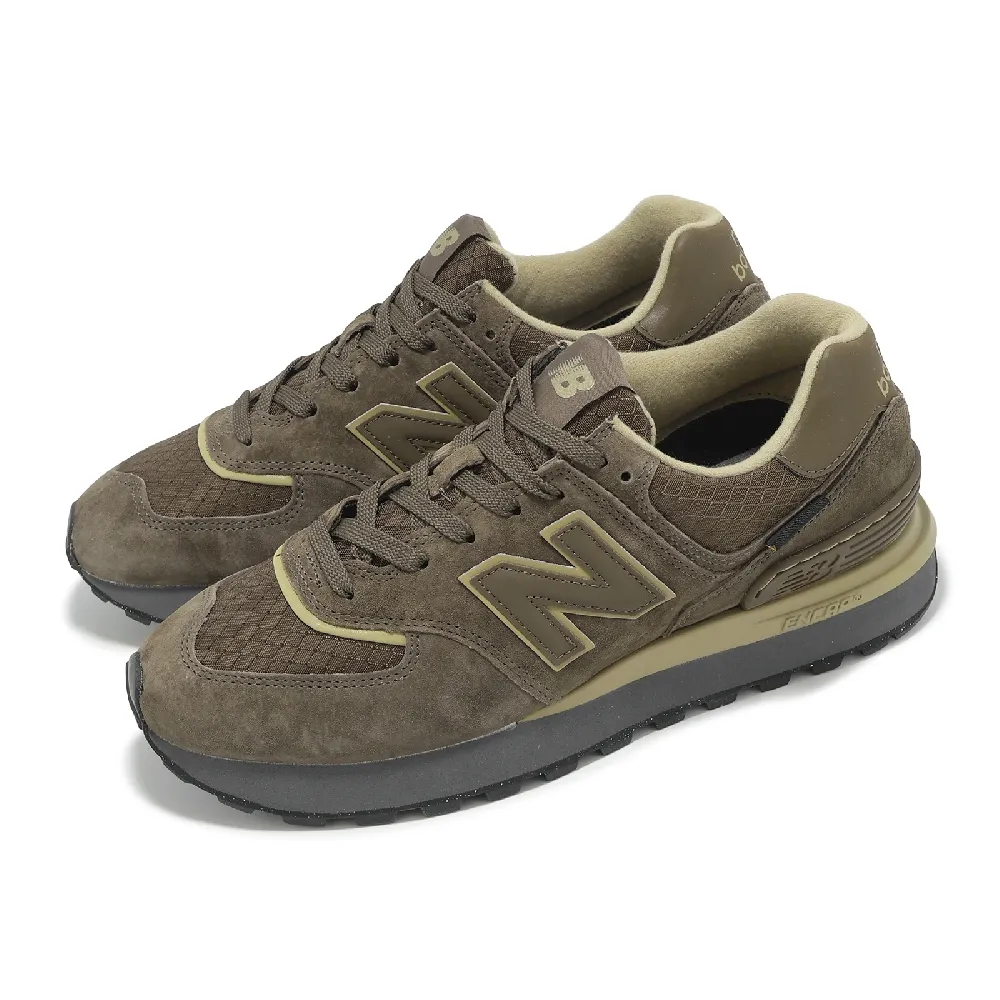 NEW BALANCE】休閒鞋574 Legacy 男鞋女鞋咖啡橄欖綠Cordura 抗撕裂麂皮