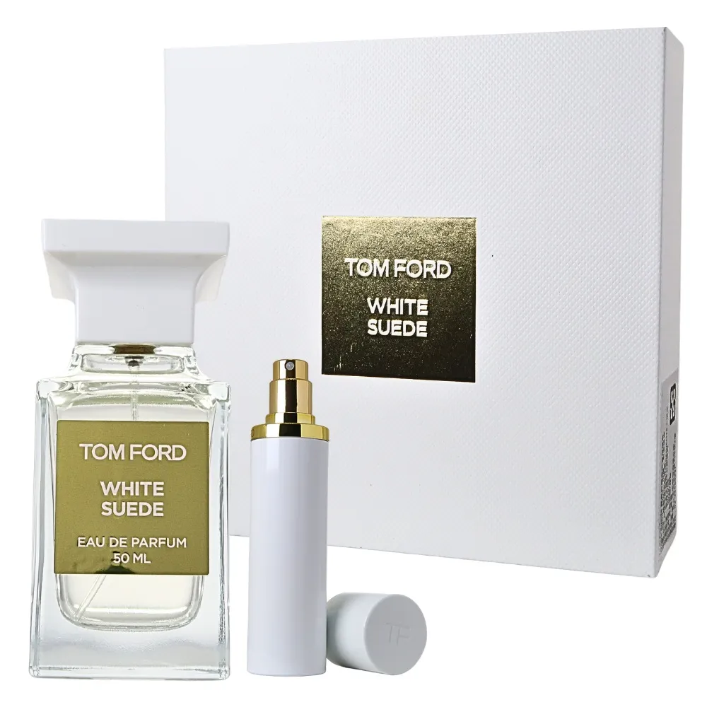 TOM FORD】White Suede 經典白麝香淡香精禮盒50ml+10ml - momo購物網
