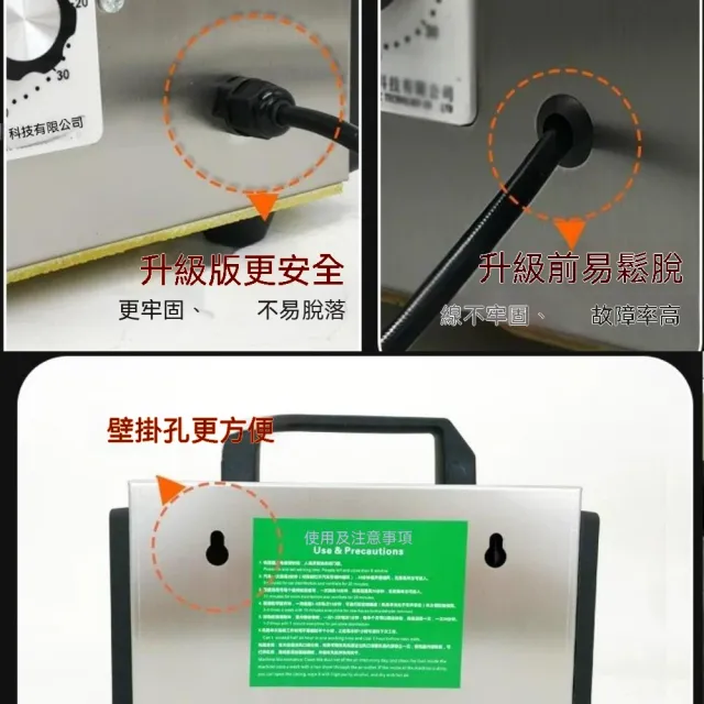 嶼川 110V臭氧機 臭氧消毒機 空氣殺菌機 旋鈕定時控製 槽式升級設計（殺菌 除甲醛 除臭 淨化空氣）