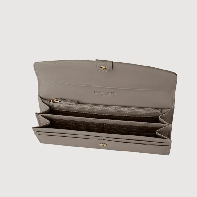 【BRAUN BUFFEL 德國小金牛】蘇菲娜-A 10卡兩折長夾-多色任選(BF885-621-BK/BRA/HM) 錢包送禮推薦