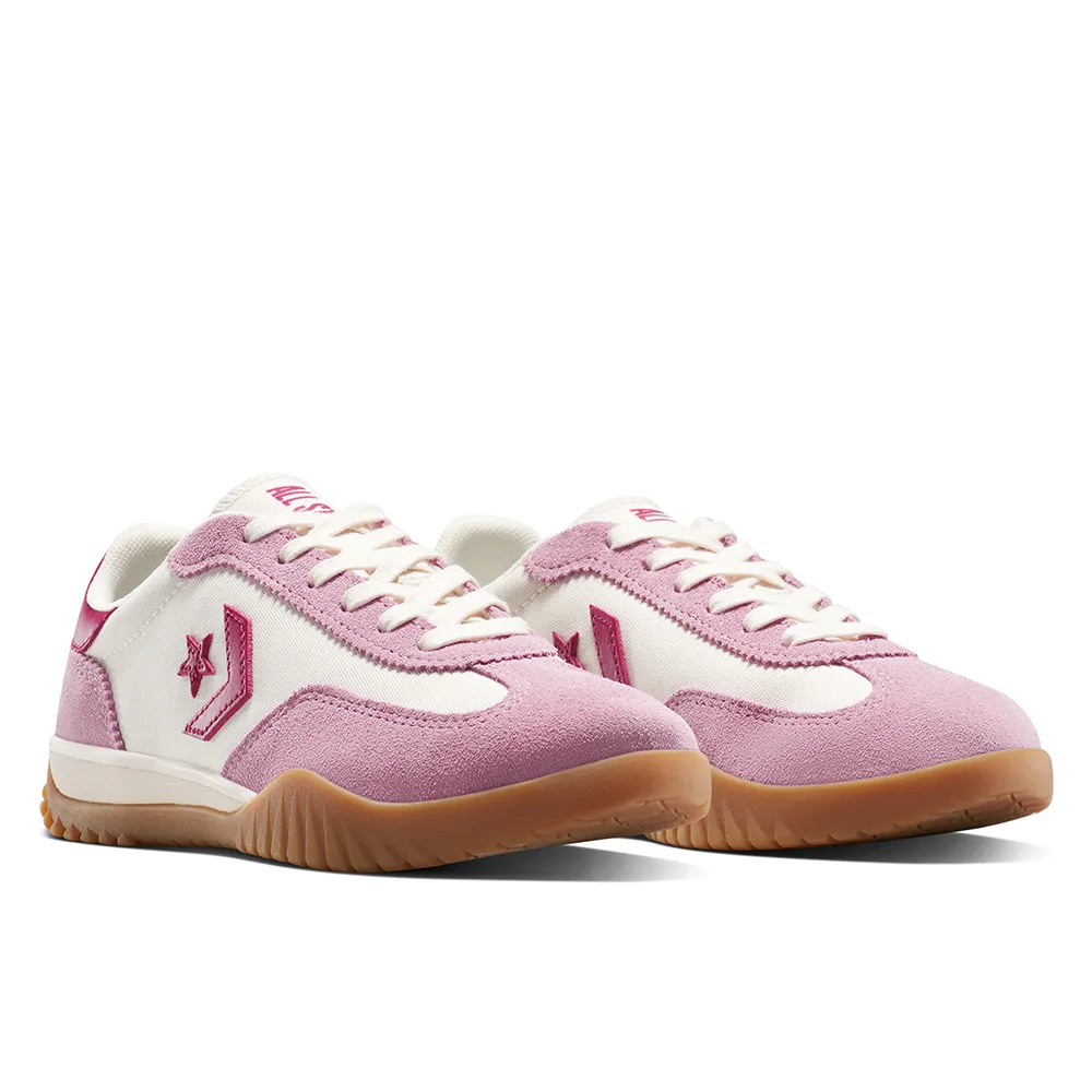 【CONVERSE】RUN STAR TRAINER OX 低筒 流星復古運動鞋 休閒鞋 男鞋 女鞋 玫瑰粉 白(A13053C)