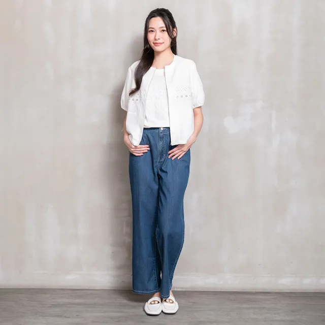【perng yuh 芃諭名品】白晝記憶 拼接蕾絲 拉鍊外套(2026 SS Collection|5A春夏新品上市)
