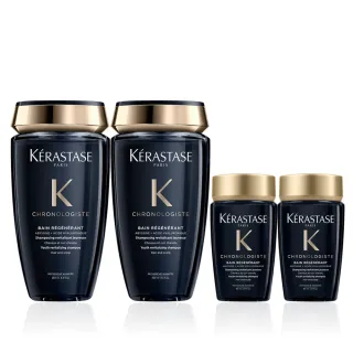 【KERASTASE 巴黎卡詩】髮浴250ml二入組(黑鑽極萃逆時)