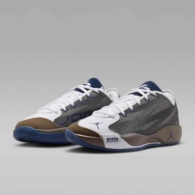 【NIKE 耐吉】運動鞋 籃球鞋 男鞋 JORDAN LUKA 77 PF LUKA 室外鞋 抓地力 緩震 咖啡色 (IF1611002)