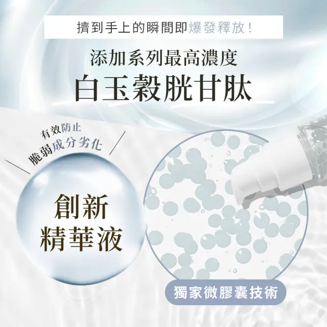 【CAPSULE SERUM】珂蓓思 高濃度極光雪白穀胱精華30mL(穀胱甘肽/膠原蛋白/玻尿酸/神經醯胺/積雪草/美白)