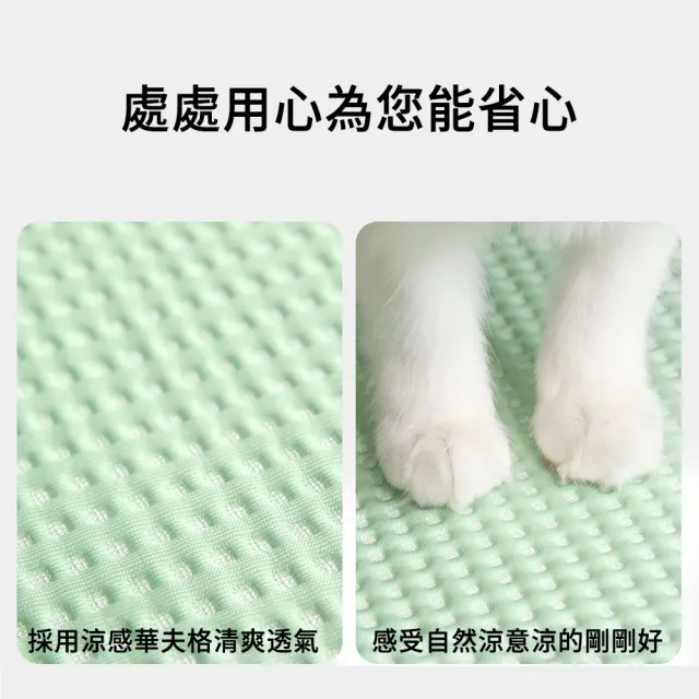 【BaoBay】三用寵物冰墊降溫貓窩/狗窩(冰豆豆涼感睡墊 貓床 寵物睡墊 多功能 物理散熱)