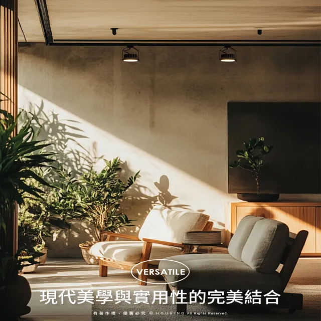 【DanceLight 舞光】30入組 8W LED歡樂軌道燈 時尚白/貴族黑(白光/黃光/自然光)