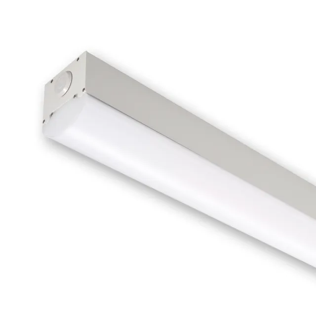 【Everlight 億光】9入組 40W 4呎LED 一體式線型燈具 取代雙管山型燈(白光)