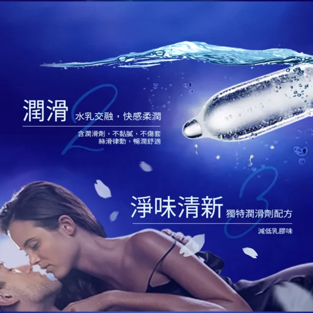 【Durex 杜蕾斯】AIR輕薄幻隱裝衛生套1盒(8入 保險套/衛生套/避孕套/安全套/避孕/避孕套/保險套推薦)