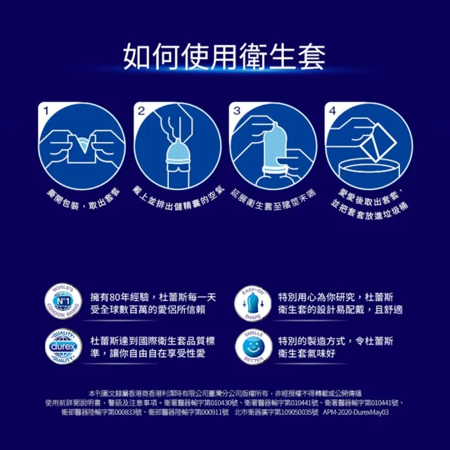 【Durex 杜蕾斯】AIR輕薄幻隱裝衛生套1盒(8入 保險套/衛生套/避孕套/安全套/避孕/避孕套/保險套推薦)