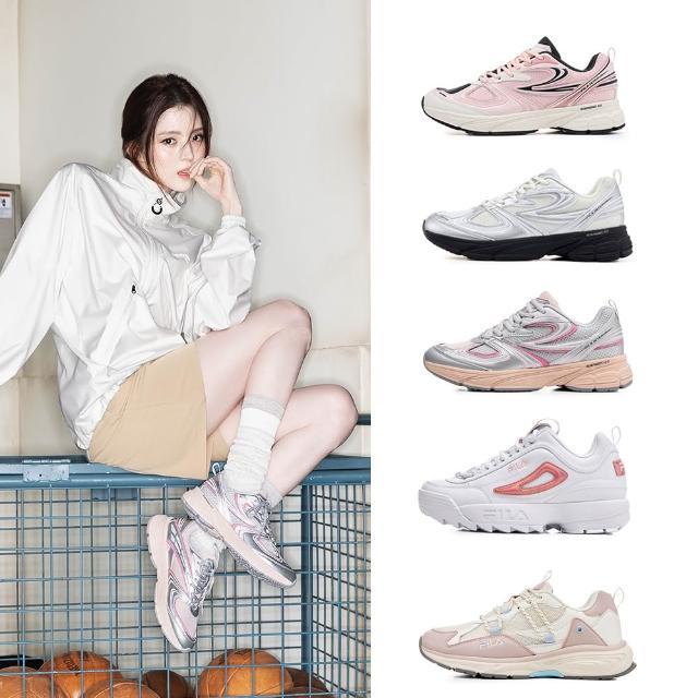 【FILA】#韓韶禧代言款 男鞋 女鞋  中性慢跑鞋 運動鞋-任選(4-J040Z)