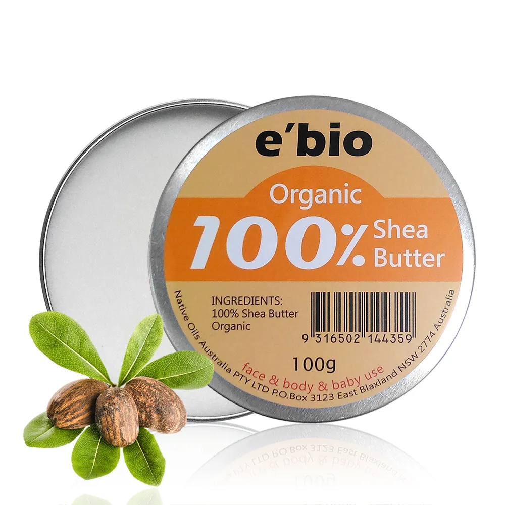 【ebio 伊比歐】100%有機乳油木果油-無香味(100g)