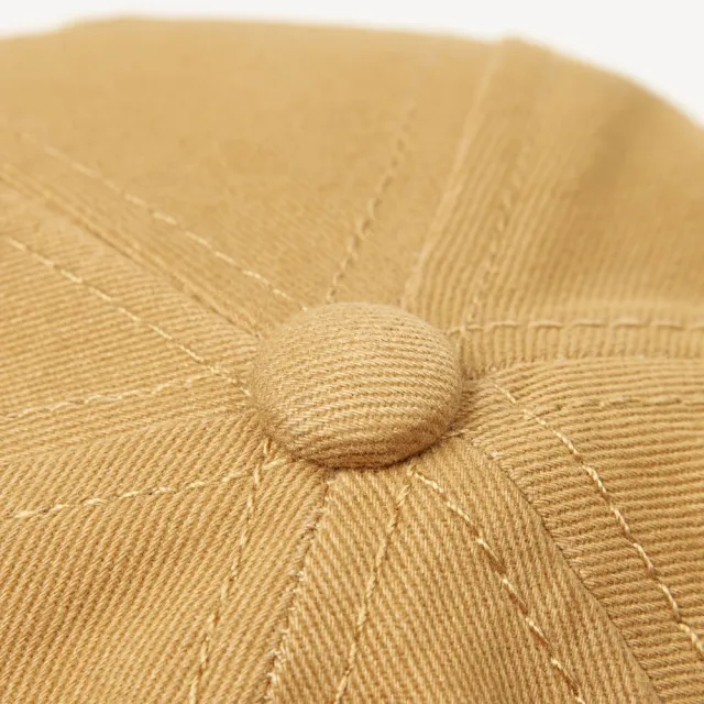 【Timberland】中性小麥色刺繡LOGO棒球帽(A65QA231)