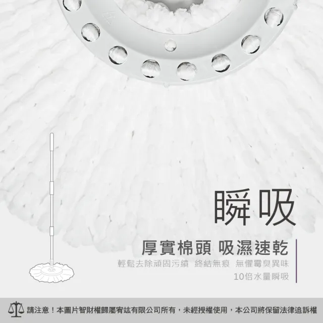 【好神拖】專用超吸水布盤