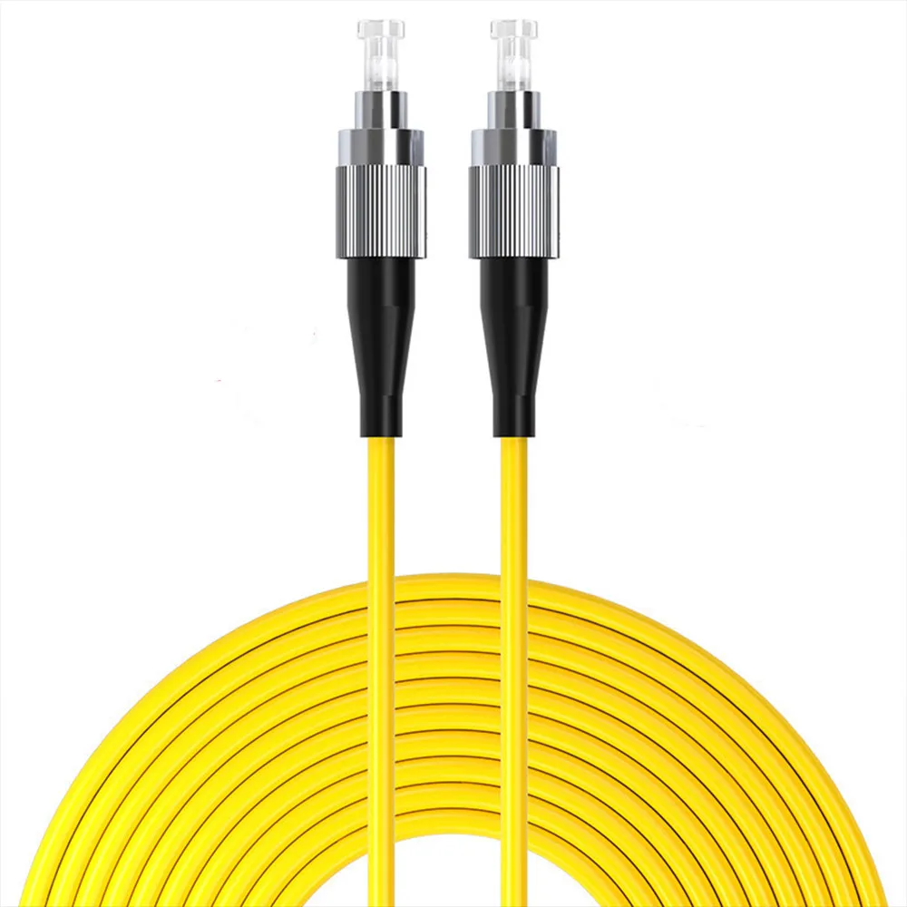 【山澤】工程電信級FC-FC單模單芯光纖跳線 10M