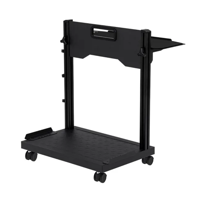 【Thermaltake 曜越】獨立式電腦設備支架 萬向滾輪&整合式提把 可承30kg主機&10kg鍵鼠組 高強度鋼鐵打造
