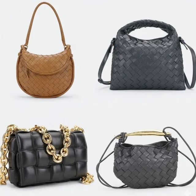 【BOTTEGA VENETA 寶緹嘉】BV 經典編織牛 羊皮手提肩斜背包 枕頭包-多款可選