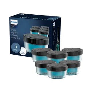 【Philips 飛利浦】CC16/51 智能清洗座專用清潔液 (6入組/S5000 S7000系列適用/官方直營)