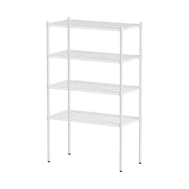 【dayneeds 日需百備】輕型 90x45x150公分烤漆四層架(鐵力士架/收納層架/鞋架/展示架/層架/鐵架)