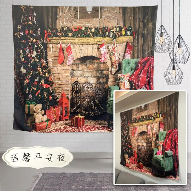 【QIDINA】渡假療癒風掛布/桌巾/野餐墊 150x130(掛布 掛畫 餐墊 房間佈置 沙灘巾 餐桌巾 客廳佈置)