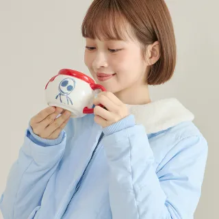 【a la sha】聖誕阿財陶瓷杯