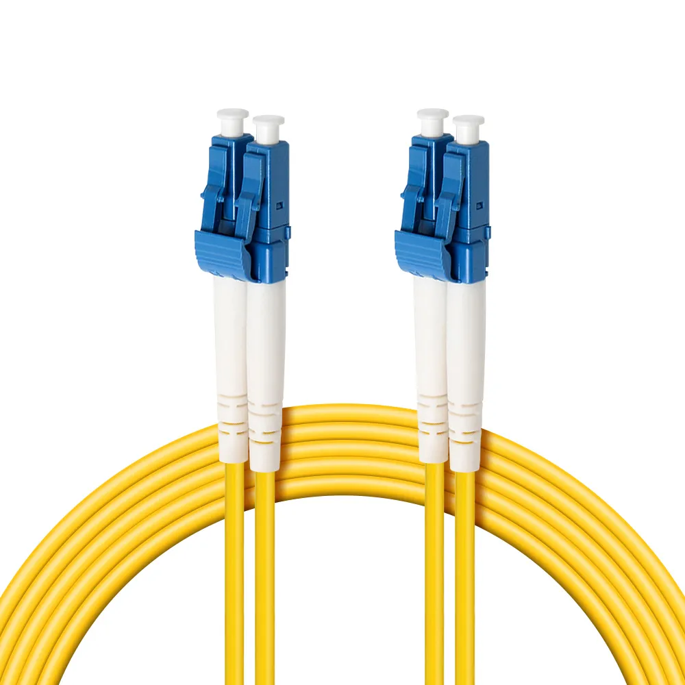 【台灣霓虹】電信級LC-LC單模雙芯全雙工光纖跳線3米
