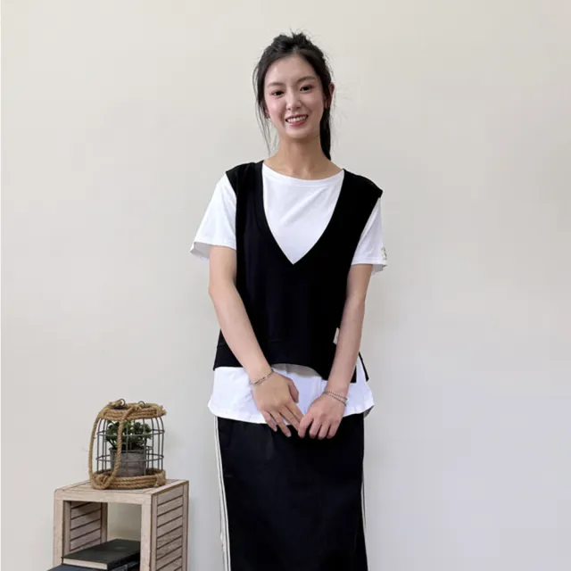 【Hana Mokuba】花木馬日系女裝休閒兩件上衣