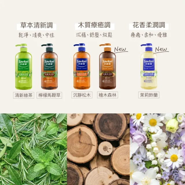 【Savlon 沙威隆】抗菌沐浴露系列 1000ml任選2入組(沐浴/沐浴露/身體清潔/官方直營)