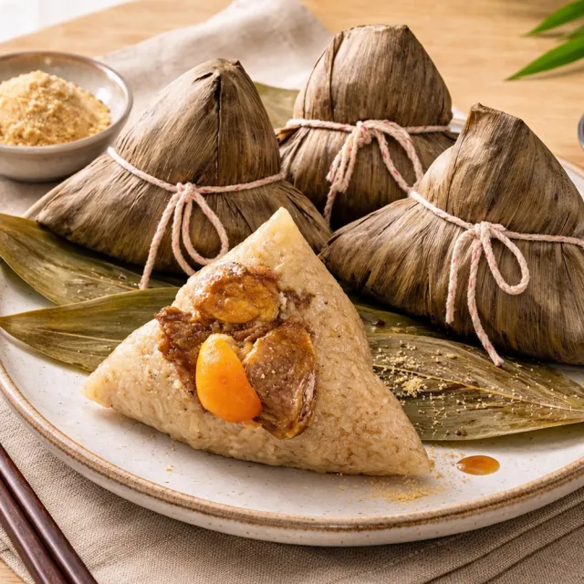 肉粽泰Tai 經典南部粽5入x3袋(200g*5顆/袋x3/端午節肉粽．賞星鮮嚴選)