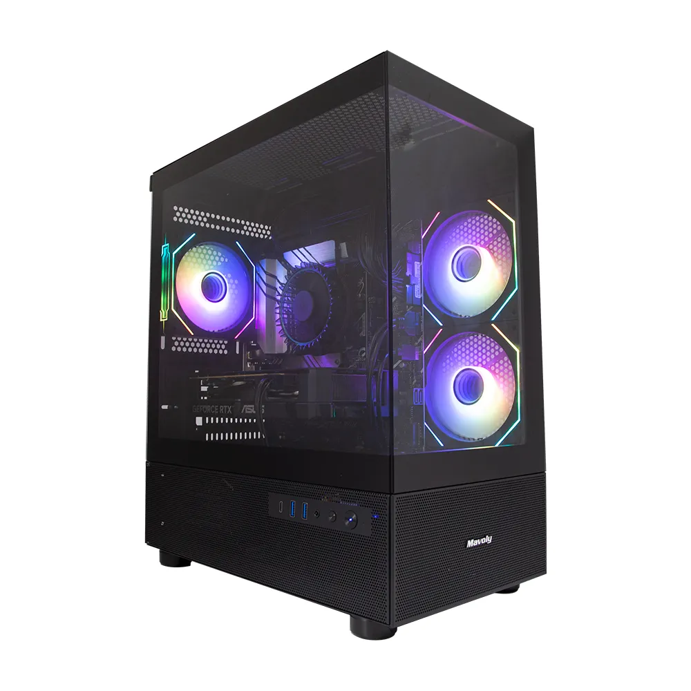 【華碩平台】i5十核RTX 5060{黎明戰士}電競機(i5-14400F/B760/32G D5/1TB/WiFi6)