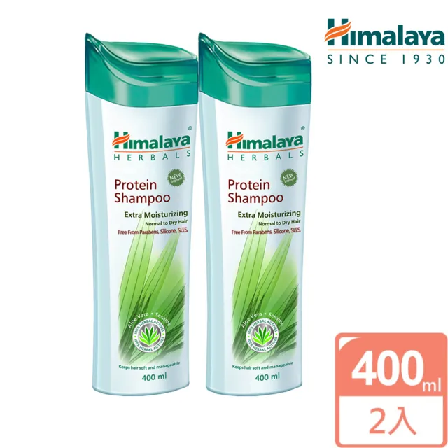 【Himalaya 喜馬拉雅】蘆薈保濕洗髮乳400ml *2